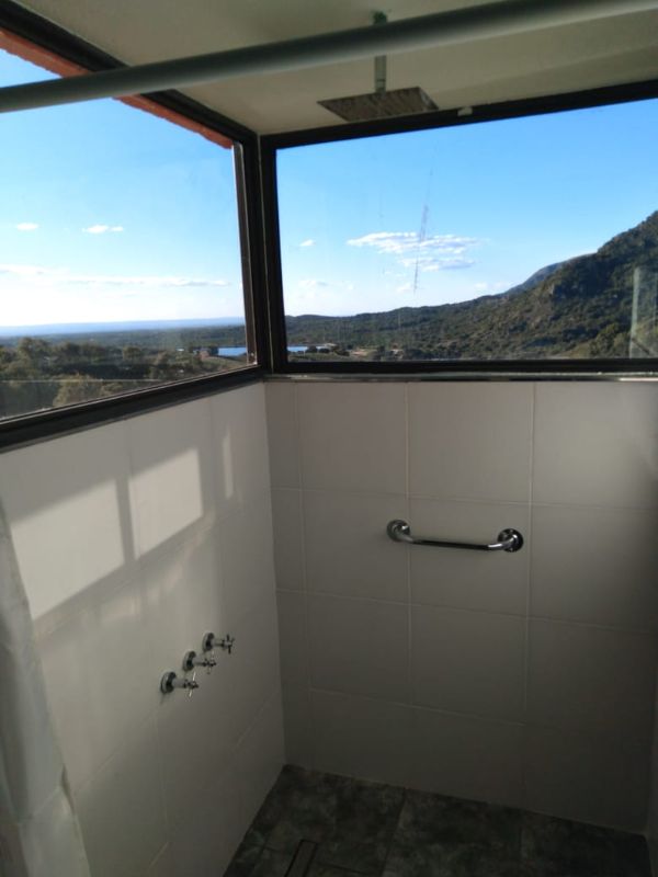 Baño privado de una cabaña